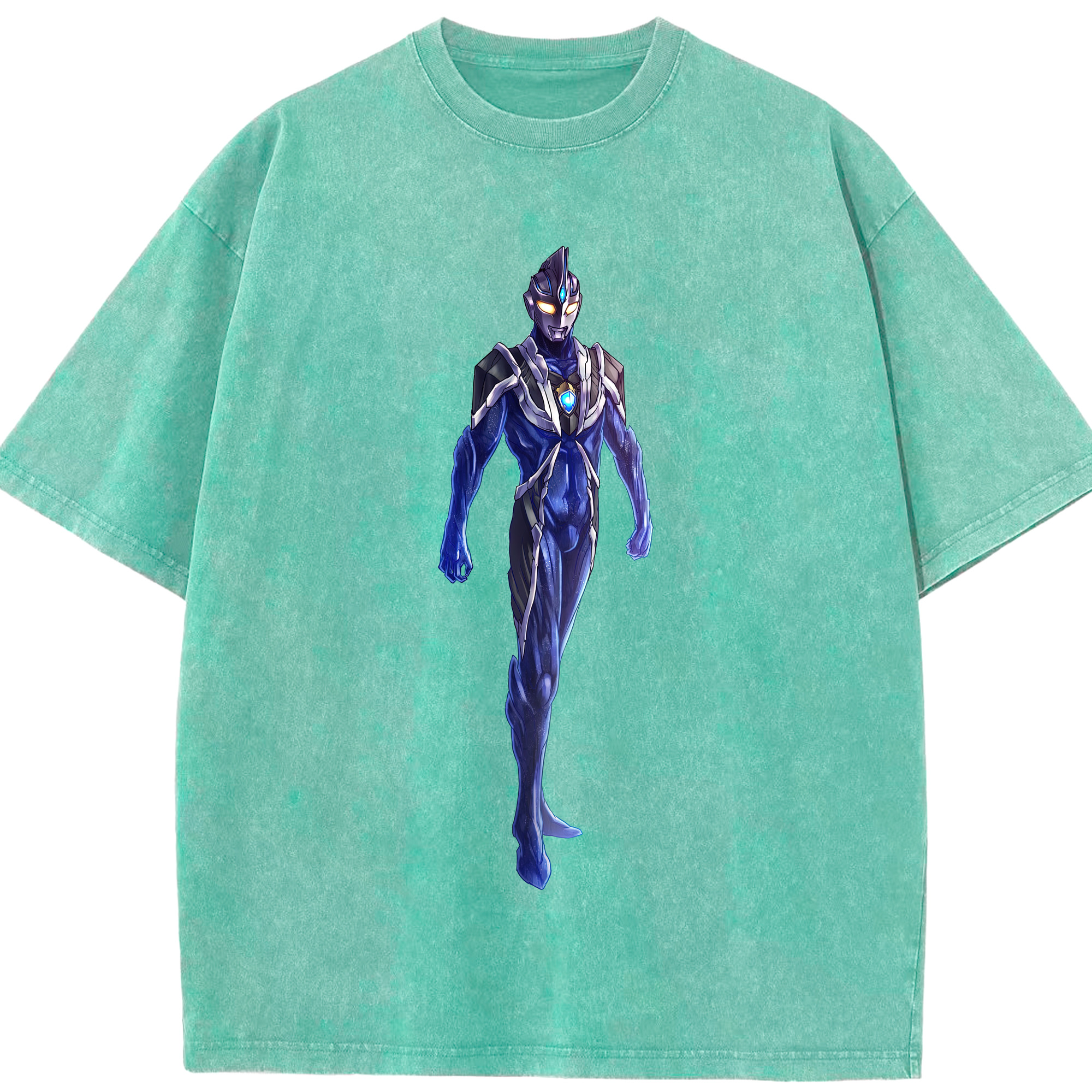 （画像用） ウルトラマン Ultraman 綿100% ヴィンテージ風 半袖Tシャツ（フロントプリント）